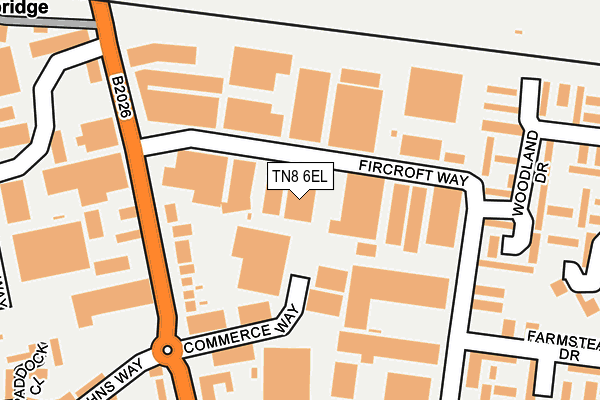 Map of BAILEY STREET FURNITURE GROUP LIMITED at local scale