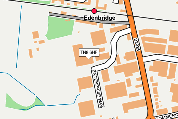 Map of YAMHURST LIMITED at local scale