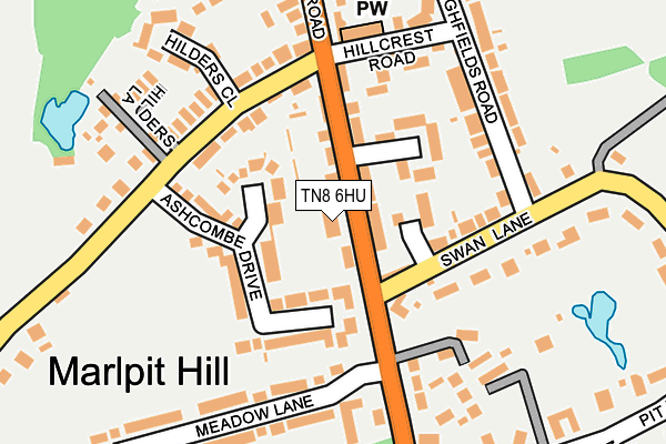 Map of GRIFFIN BUSINESS MANAGEMENT LIMITED at local scale