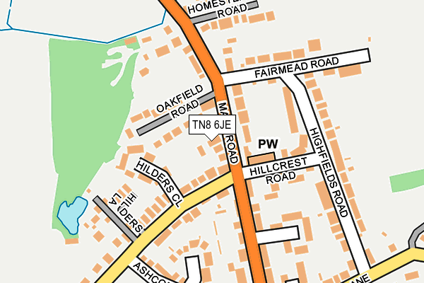 Map of PROLANGSERVICES LTD at local scale