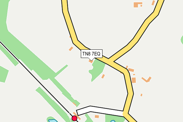 TN8 7EQ map - OS OpenMap – Local (Ordnance Survey)