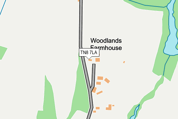TN8 7LA map - OS OpenMap – Local (Ordnance Survey)