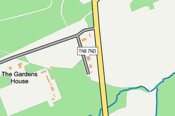 TN8 7ND map - OS OpenMap – Local (Ordnance Survey)
