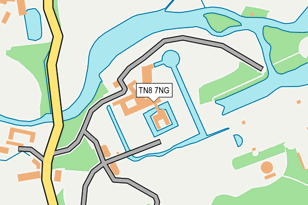 TN8 7NG map - OS OpenMap – Local (Ordnance Survey)