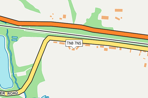 TN8 7NS map - OS OpenMap – Local (Ordnance Survey)