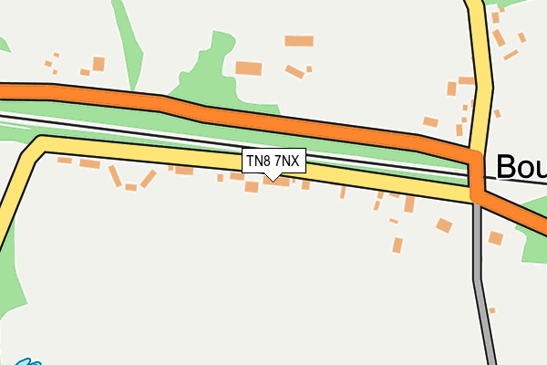 TN8 7NX map - OS OpenMap – Local (Ordnance Survey)