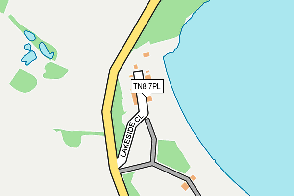 TN8 7PL map - OS OpenMap – Local (Ordnance Survey)