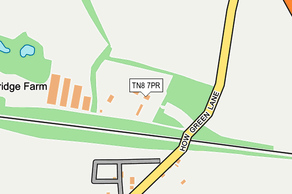 TN8 7PR map - OS OpenMap – Local (Ordnance Survey)