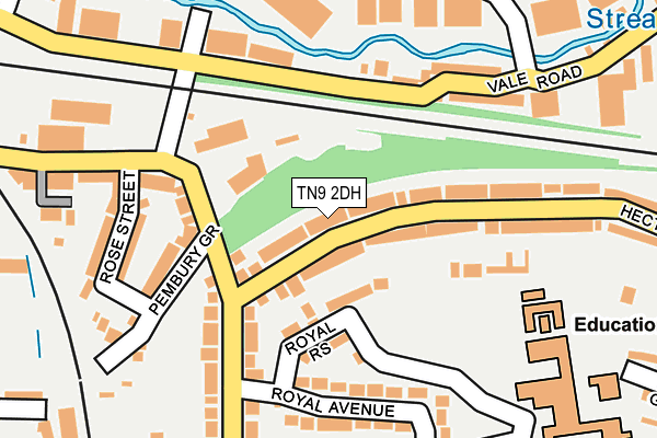 TN9 2DH map - OS OpenMap – Local (Ordnance Survey)