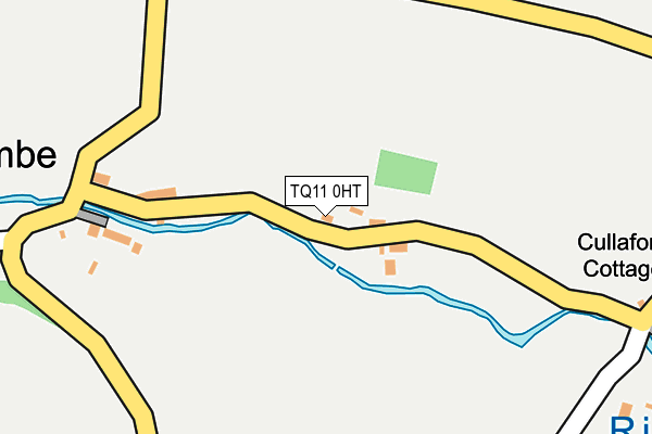 TQ11 0HT map - OS OpenMap – Local (Ordnance Survey)