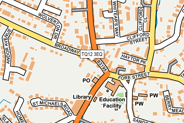 Map of TOBY ENGINEERING LTD at local scale