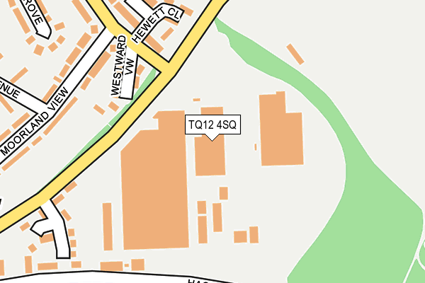 Map of CENTRAX LIMITED at local scale