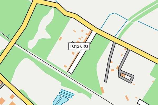 TQ12 6RQ map - OS OpenMap – Local (Ordnance Survey)