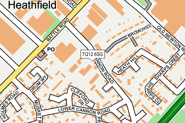 Map of DEVON ROOFING AND CLADDING LTD at local scale