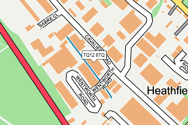 Map of AMULET HOTKEY LTD at local scale