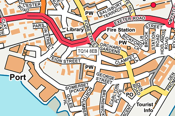 Map of P & P LIFTS LIMITED at local scale