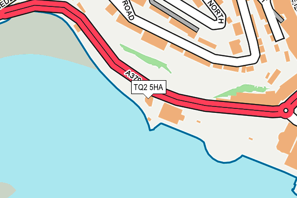 TQ2 5HA map - OS OpenMap – Local (Ordnance Survey)