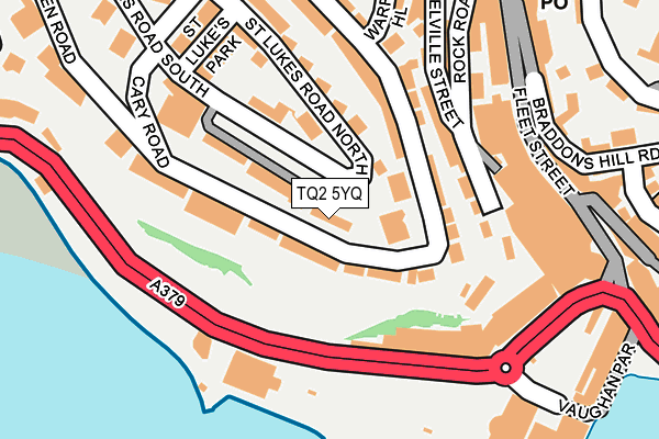 TQ2 5YQ map - OS OpenMap – Local (Ordnance Survey)