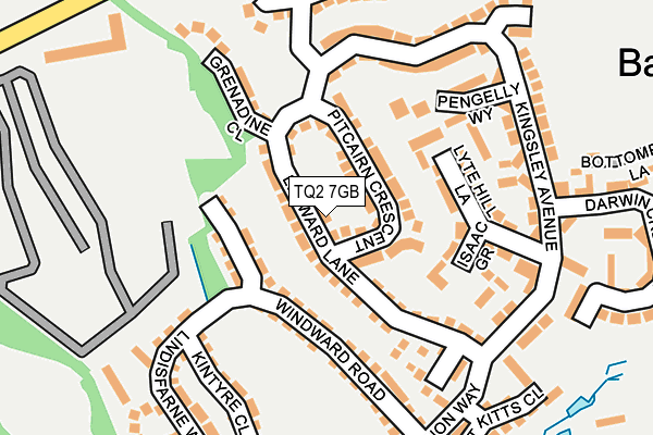 TQ2 7GB map - OS OpenMap – Local (Ordnance Survey)