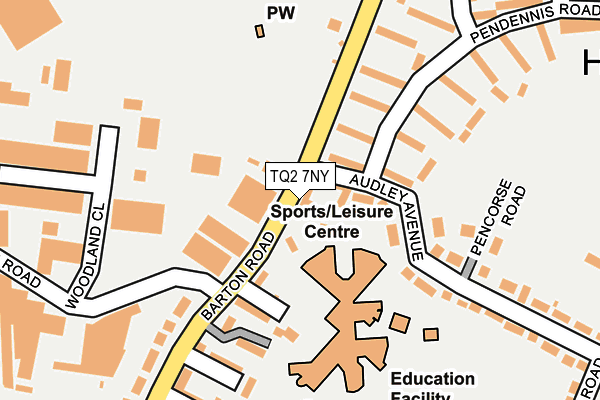 Map of TOTNES TILE AND BATH LIMITED at local scale