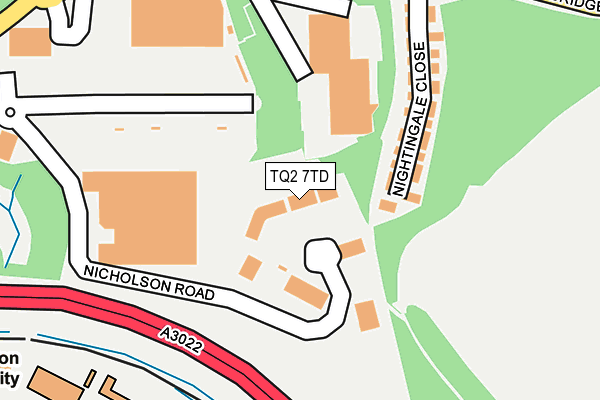 Map of TAW GARAGES LIMITED at local scale