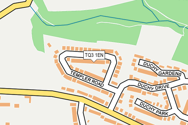 TQ3 1EN map - OS OpenMap – Local (Ordnance Survey)