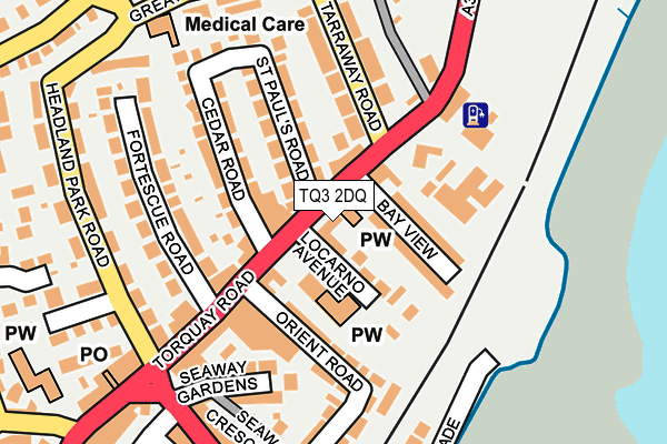 TQ3 2DQ map - OS OpenMap – Local (Ordnance Survey)