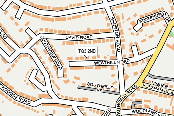 TQ3 2ND map - OS OpenMap – Local (Ordnance Survey)