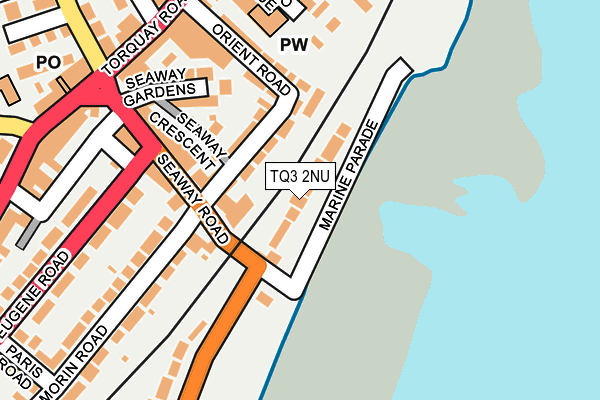 TQ3 2NU map - OS OpenMap – Local (Ordnance Survey)