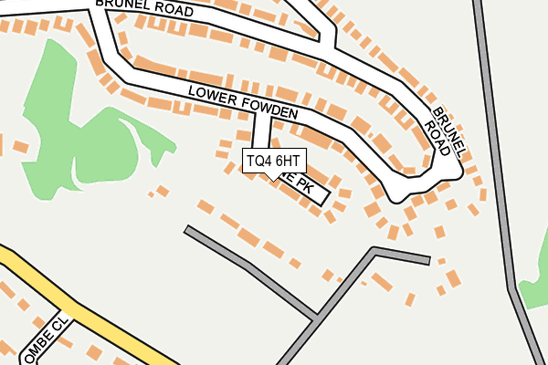 TQ4 6HT map - OS OpenMap – Local (Ordnance Survey)