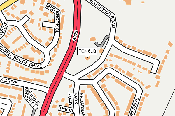 TQ4 6LQ map - OS OpenMap – Local (Ordnance Survey)