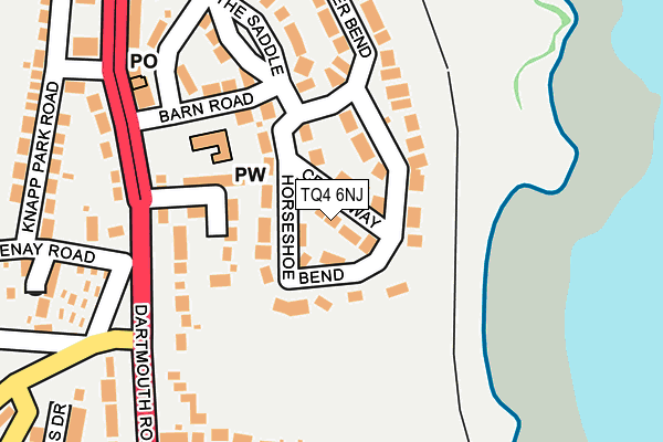 TQ4 6NJ map - OS OpenMap – Local (Ordnance Survey)