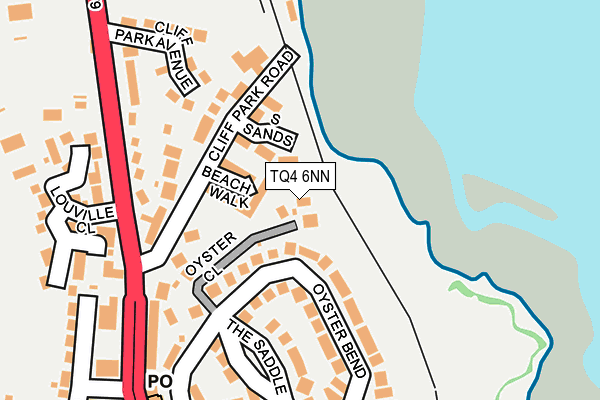 TQ4 6NN map - OS OpenMap – Local (Ordnance Survey)
