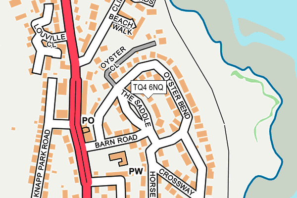 TQ4 6NQ map - OS OpenMap – Local (Ordnance Survey)
