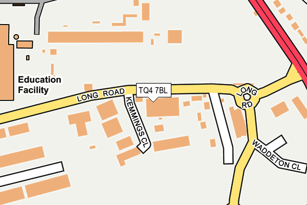 TQ4 7BL map - OS OpenMap – Local (Ordnance Survey)