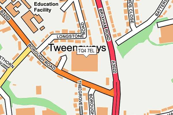 TQ4 7EL map - OS OpenMap – Local (Ordnance Survey)