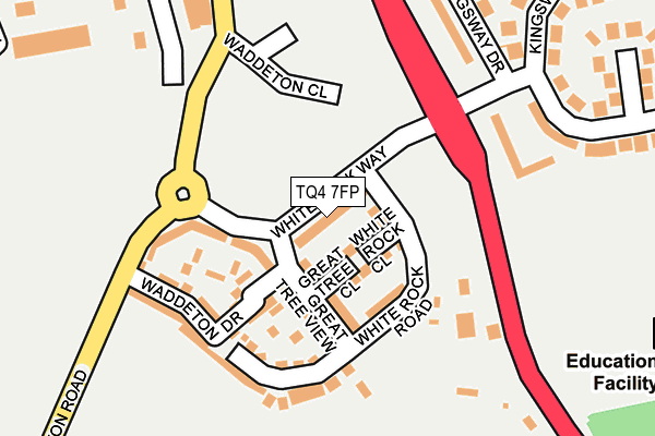 TQ4 7FP map - OS OpenMap – Local (Ordnance Survey)