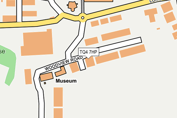 TQ4 7HP map - OS OpenMap – Local (Ordnance Survey)