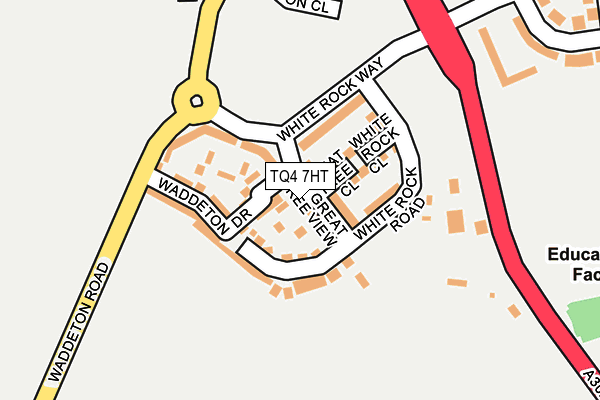 TQ4 7HT map - OS OpenMap – Local (Ordnance Survey)