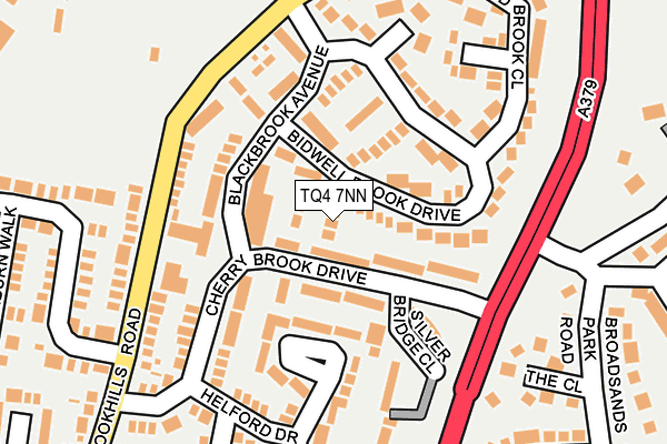 TQ4 7NN map - OS OpenMap – Local (Ordnance Survey)