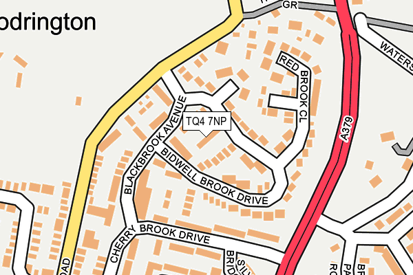 TQ4 7NP map - OS OpenMap – Local (Ordnance Survey)