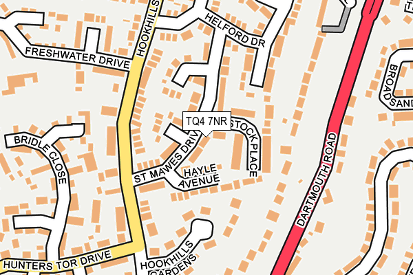TQ4 7NR map - OS OpenMap – Local (Ordnance Survey)