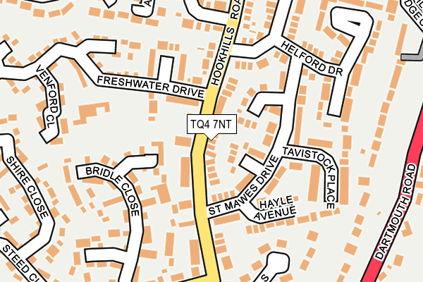 TQ4 7NT map - OS OpenMap – Local (Ordnance Survey)