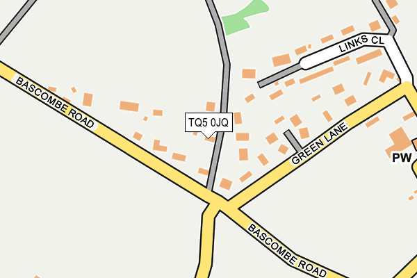 TQ5 0JQ map - OS OpenMap – Local (Ordnance Survey)