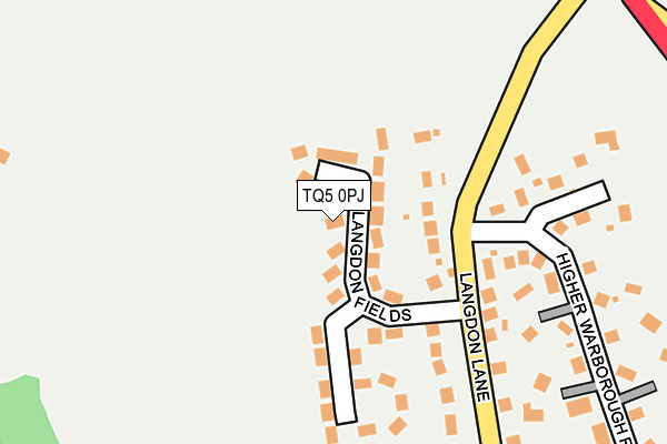 TQ5 0PJ map - OS OpenMap – Local (Ordnance Survey)