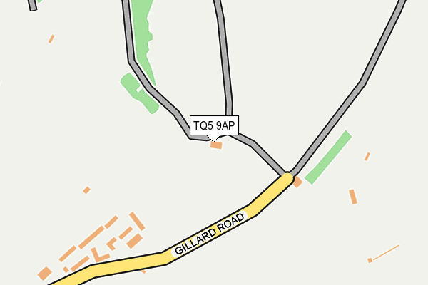 TQ5 9AP map - OS OpenMap – Local (Ordnance Survey)