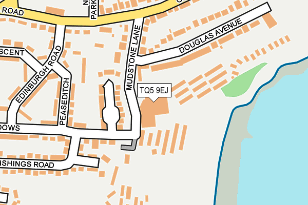 TQ5 9EJ map - OS OpenMap – Local (Ordnance Survey)