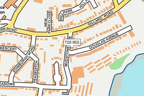 TQ5 9EQ map - OS OpenMap – Local (Ordnance Survey)