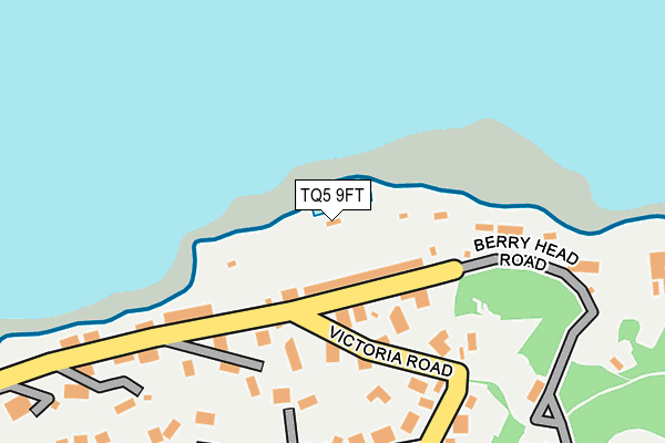 TQ5 9FT map - OS OpenMap – Local (Ordnance Survey)