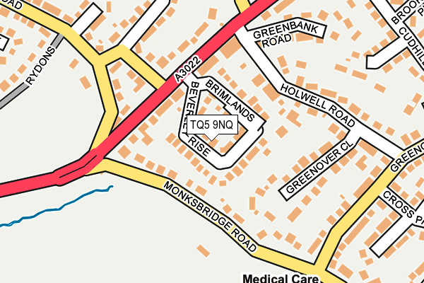 TQ5 9NQ map - OS OpenMap – Local (Ordnance Survey)